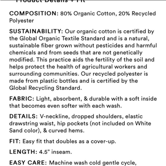 🌞SUMMERSALT the towel terry V-neck romper size M - Picture 10 of 14